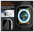 Spigen Glas.tR Slim Pro - Apple Watch Ultra (2) Screen Protector - Zwart afbeelding 4