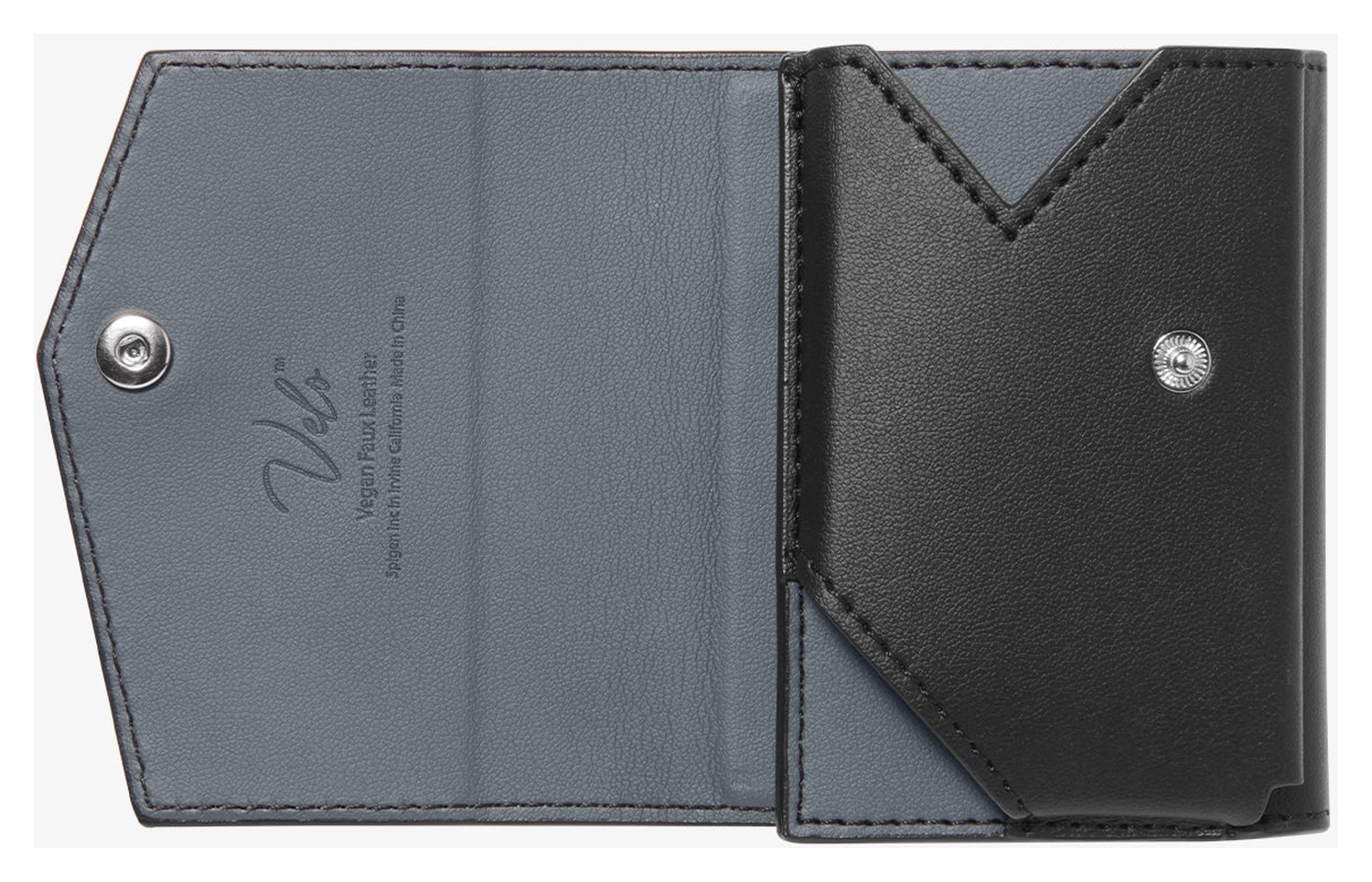 Spigen Valentinus Pro MagFit Magnetische MagSafe Kaarthouder Zwart afbeelding 9
