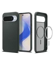 Spigen Liquid Air MagFit Google Pixel 10 / 10 Pro Hoesje MagSafe Groen afbeelding