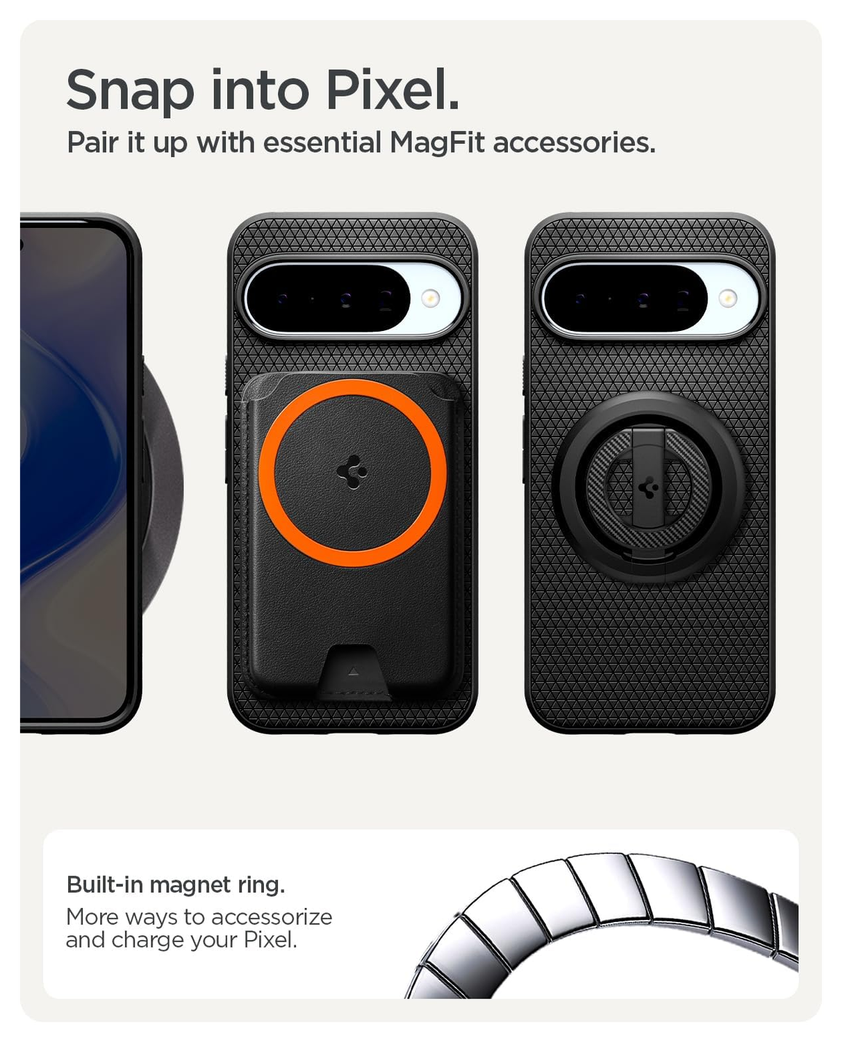 Spigen Liquid Air MagFit Google Pixel 10 / 10 Pro Hoesje MagSafe Groen afbeelding 5