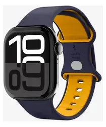 Spigen - Apple Watch 1-10/SE/Ultra Bandje - 49/46/45/44/42MM Bandje - Blauw afbeelding