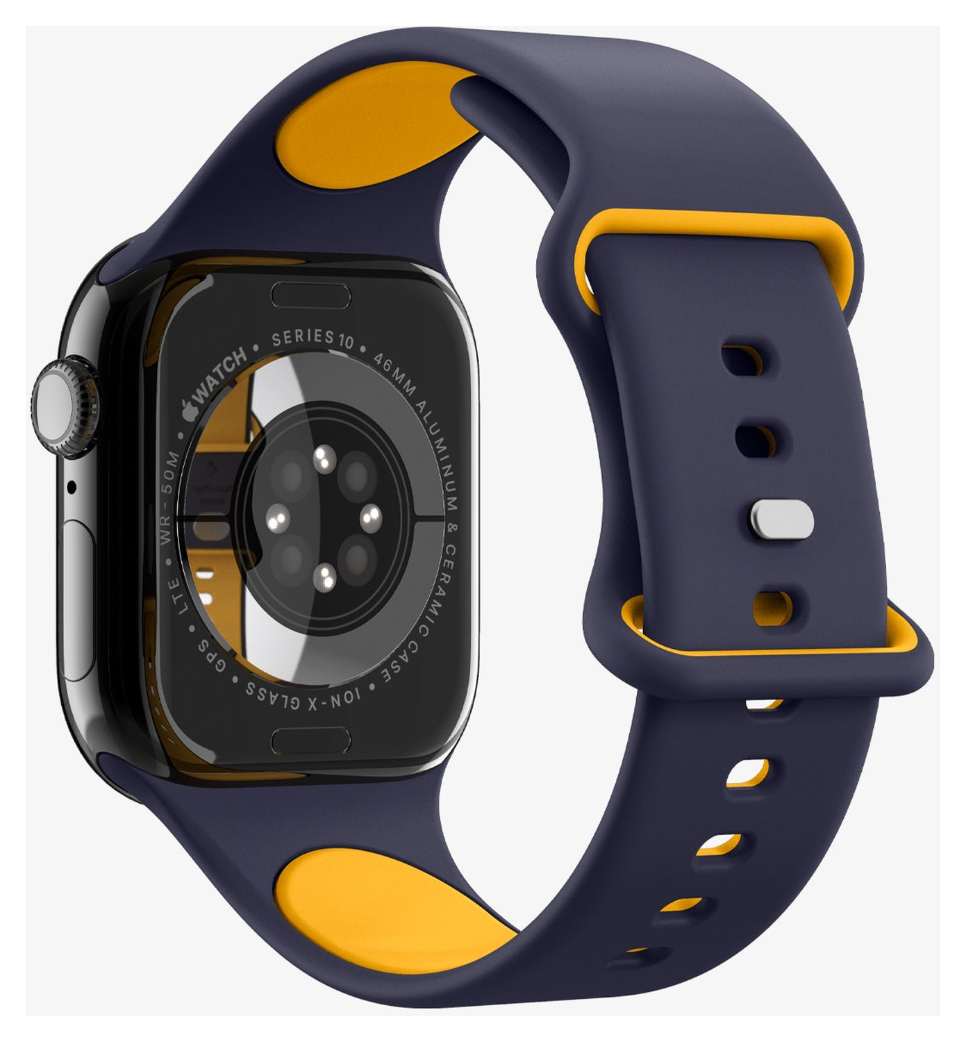 Spigen - Apple Watch 1-10/SE/Ultra Bandje - 49/46/45/44/42MM Bandje - Blauw afbeelding 7