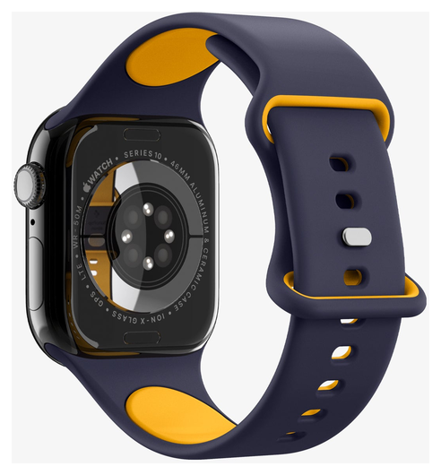 Spigen - Apple Watch 1-10/SE/Ultra Bandje - 49/46/45/44/42MM Bandje - Blauw afbeelding 7