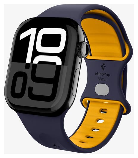 Spigen - Apple Watch 1-10/SE/Ultra Bandje - 49/46/45/44/42MM Bandje - Blauw afbeelding 8
