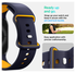 Spigen - Apple Watch 1-10/SE/Ultra Bandje - 49/46/45/44/42MM Bandje - Blauw afbeelding 2