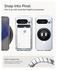 Spigen Ultra Hybrid MagFit Google Pixel 10 / 10 Pro Hoesje MagSafe Clear Wit afbeelding 9