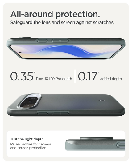 Spigen Thin Fit MagFit Google Pixel 10 / 10 Pro Hoesje MagSafe Back Cover Groen afbeelding 5