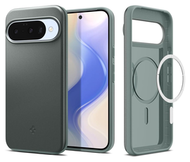 Spigen Thin Fit MagFit Google Pixel 10 / 10 Pro Hoesje MagSafe Back Cover Groen