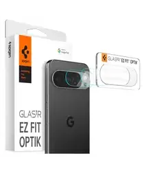 Spigen EZ Fit Optik Pro Google Pixel 10 Pro Camera Lens Protector Clear (2-Pack) afbeelding