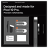 Spigen EZ Fit Optik Pro Google Pixel 10 Pro Camera Lens Protector Clear (2-Pack) afbeelding 7