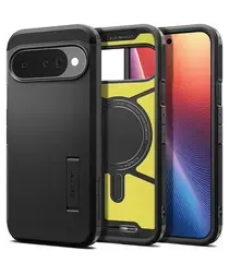 Spigen Tough Armor Google Pixel 10 / 10 Pro Hoesje MagSafe Back Cover Zwart afbeelding