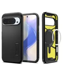 Spigen Tough Armor Google Pixel 10 / 10 Pro Hoesje MagSafe Back Cover Zwart afbeelding