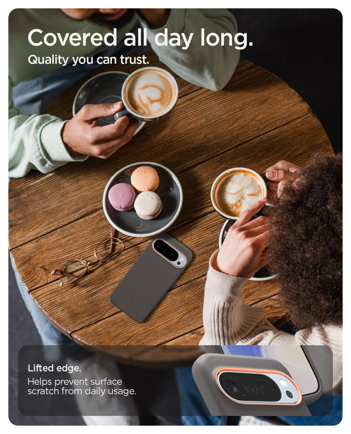 Spigen Nano Pop MagFit Google Pixel 10 Pro XL Hoesje MagSafe Back Cover Grijs afbeelding 7