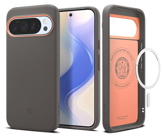 Spigen Nano Pop MagFit Google Pixel 10 Pro XL Hoesje MagSafe Back Cover Grijs afbeelding 1
