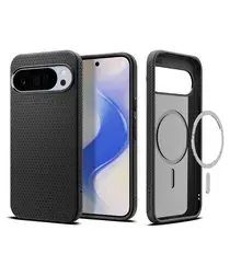 Spigen Liquid Air MagFit Google Pixel 10 Pro XL Hoesje MagSafe Back Cover Zwart afbeelding