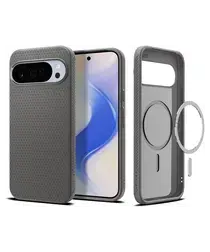 Spigen Liquid Air MagFit Google Pixel 10 Pro XL Hoesje MagSafe Back Cover Grijs afbeelding
