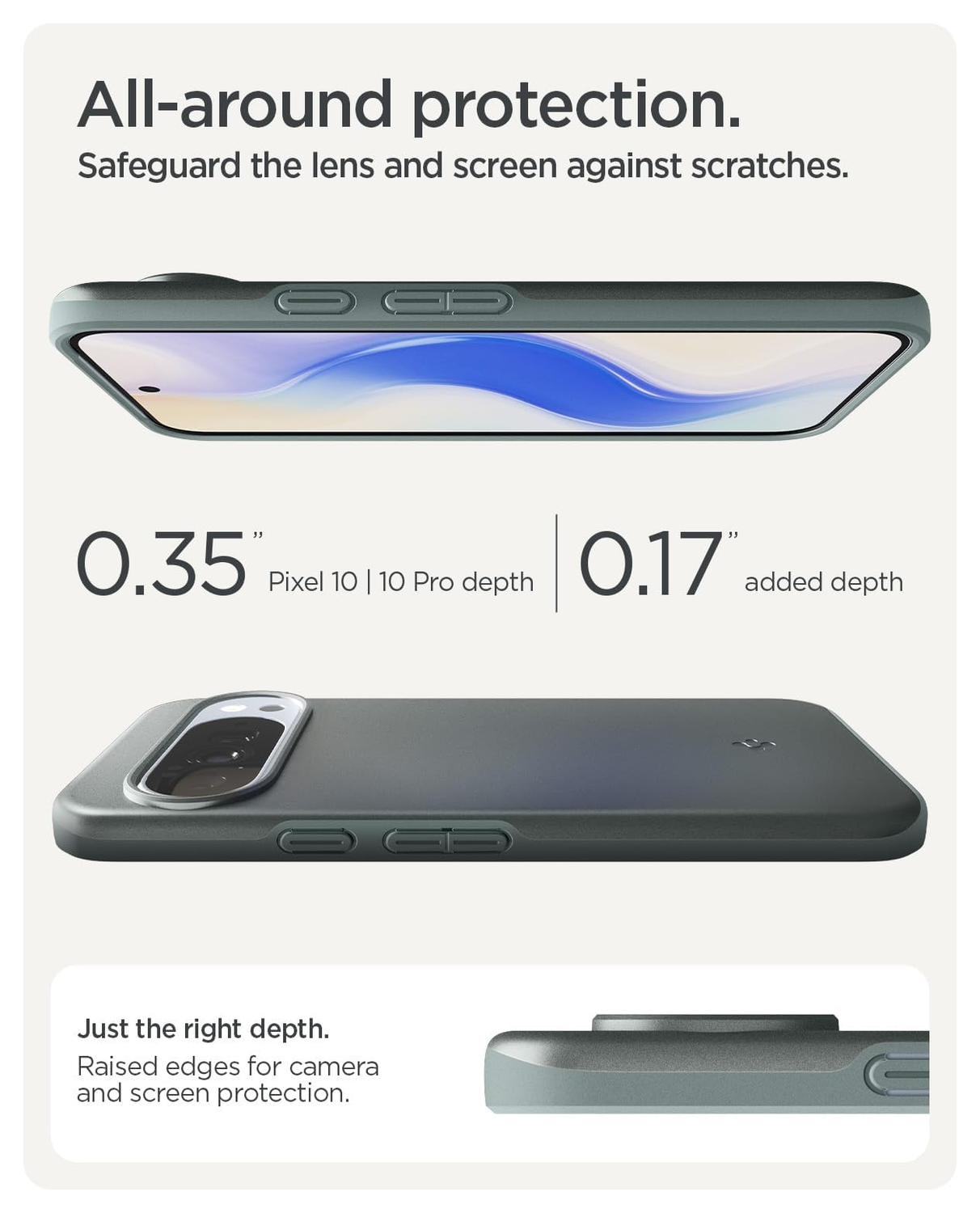 Spigen Thin Fit MagFit Google Pixel 10 Pro XL Hoesje MagSafe Groen afbeelding 7