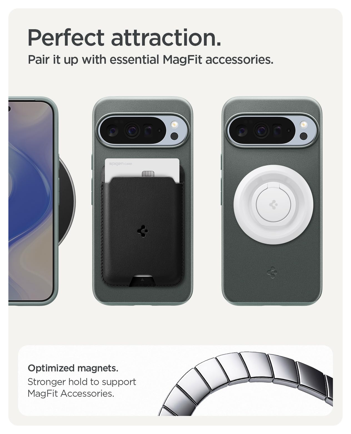 Spigen Thin Fit MagFit Google Pixel 10 Pro XL Hoesje MagSafe Groen afbeelding 8