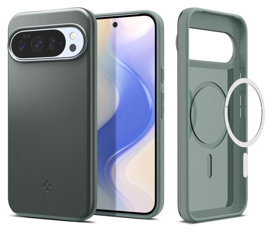 Spigen Thin Fit MagFit Google Pixel 10 Pro XL Hoesje MagSafe Groen afbeelding 1