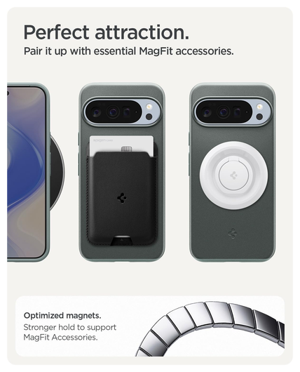 Spigen Thin Fit MagFit Google Pixel 10 Pro XL Hoesje MagSafe Groen afbeelding 8