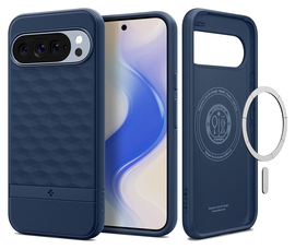 Spigen Parallax MagFit Google Pixel 10 Pro XL Hoesje Back Cover Blauw afbeelding