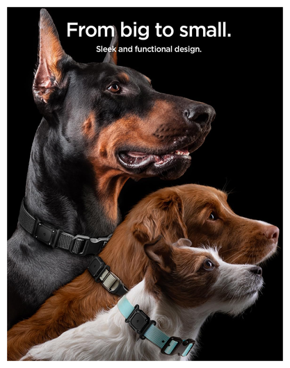 Spigen Pet Collar AirTag Hoesje voor Huisdieren Halsband Hond/Kat Zwart afbeelding 4
