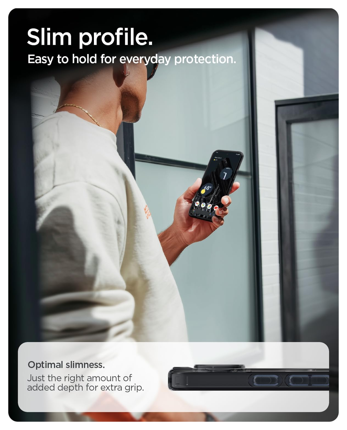 Spigen Ultra Hybrid MagFit Google Pixel 10 / 10 Pro Hoesje MagSafe Frost Zwart afbeelding 4