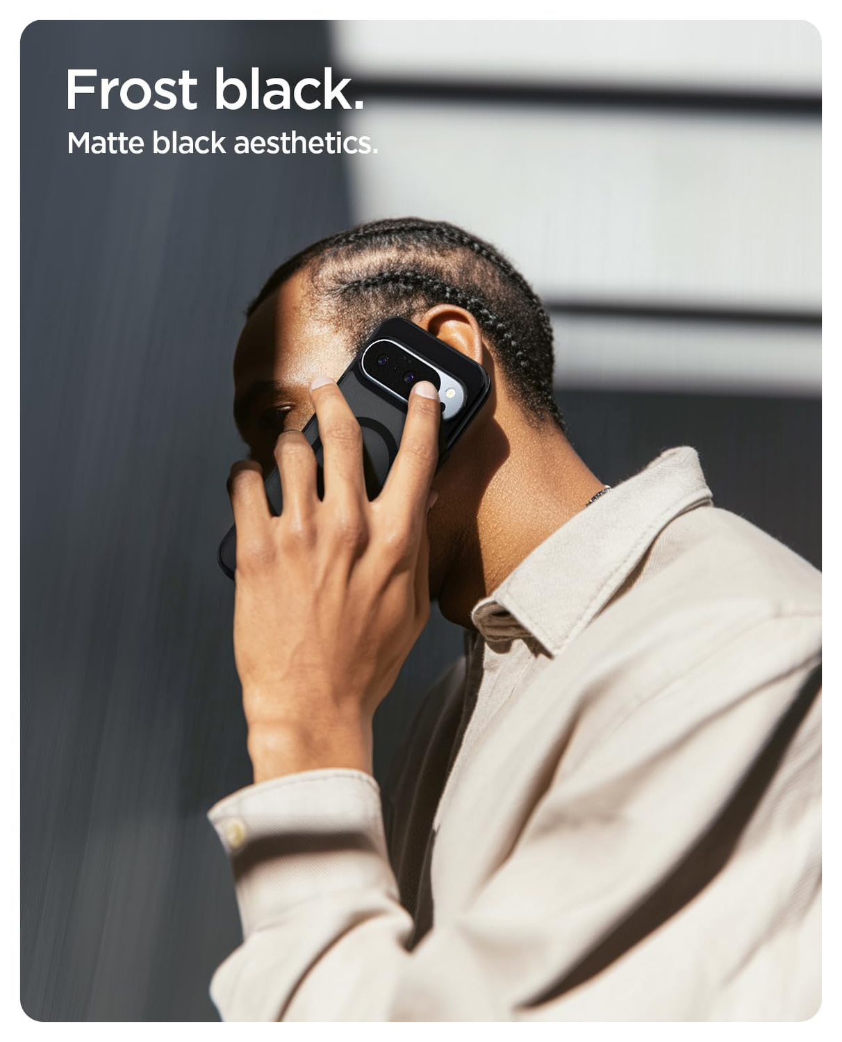 Spigen Ultra Hybrid MagFit Google Pixel 10 / 10 Pro Hoesje MagSafe Frost Zwart afbeelding 5