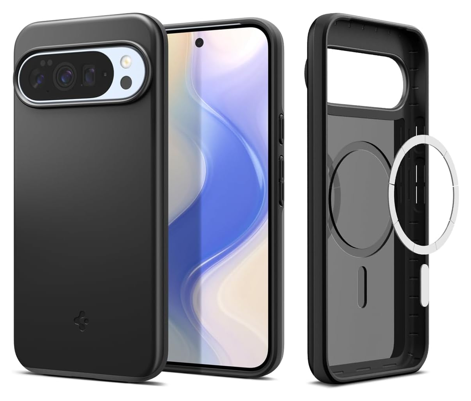 Spigen Thin Fit MagFit Google Pixel 10 Pro XL Hoesje MagSafe Zwart afbeelding 1