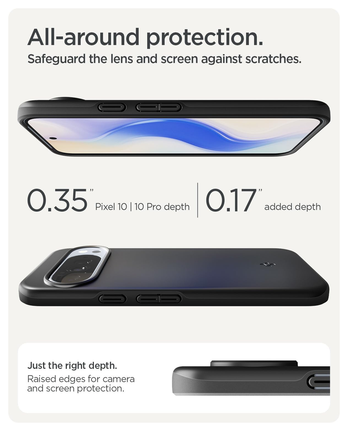 Spigen Thin Fit MagFit Google Pixel 10 / 10 Pro Hoesje MagSafe Zwart afbeelding 7