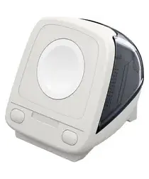 Spigen Classic C1 Smartwatch Houder voor Apple Watch Oplader Grijs afbeelding
