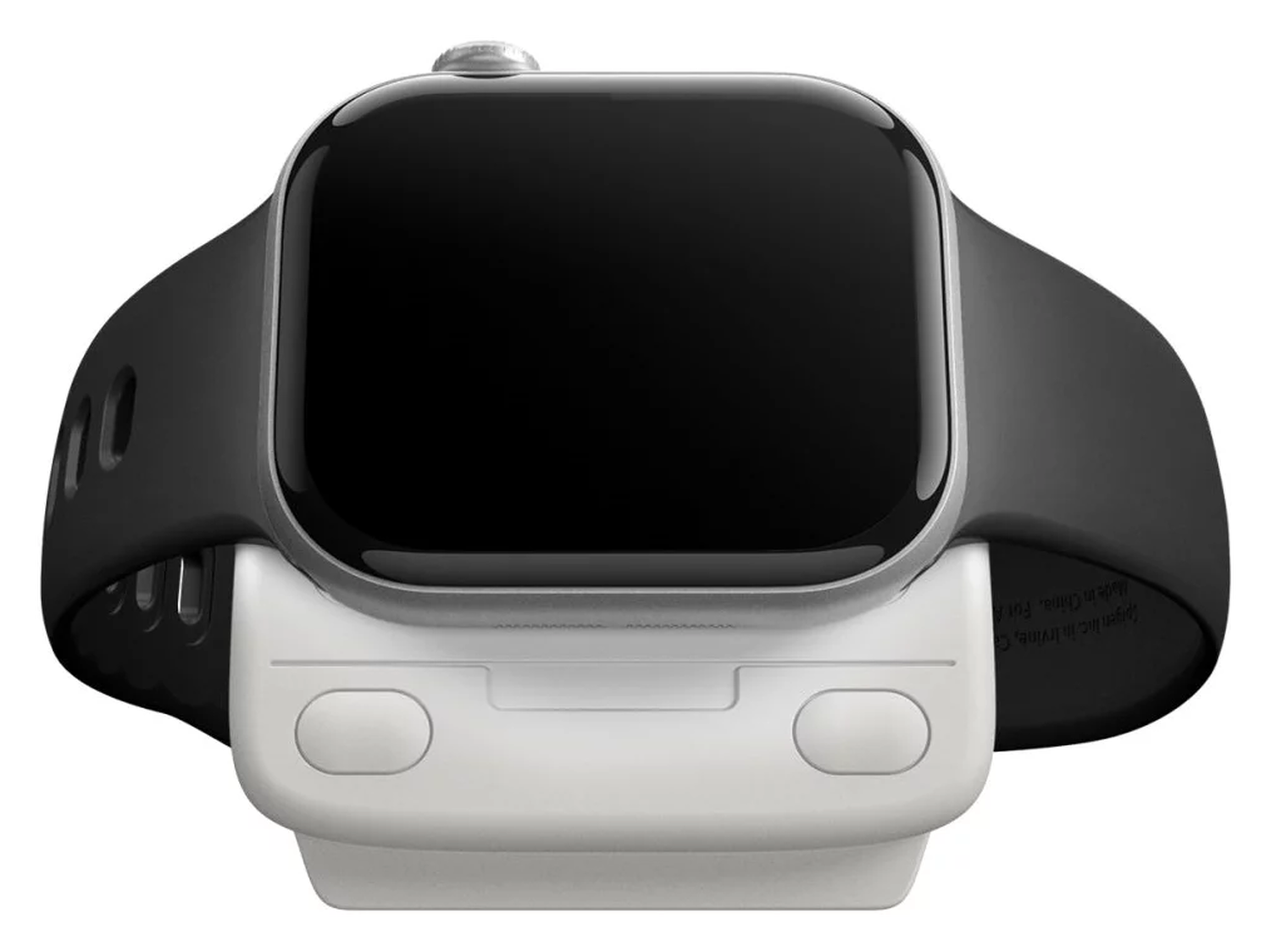 Spigen Classic C1 Smartwatch Houder voor Apple Watch Oplader Grijs afbeelding 11