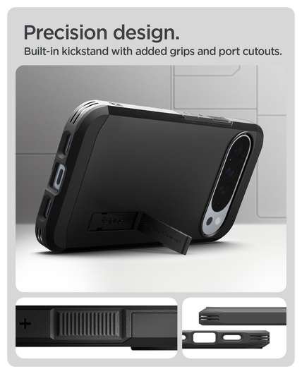 Spigen Tough Armor Google Pixel 10 Pro XL Hoesje MagSafe Back Cover Zwart afbeelding 6