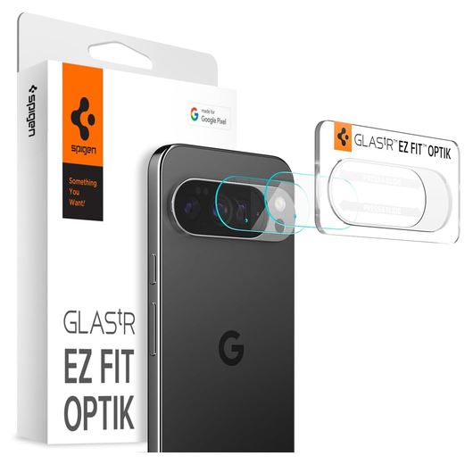 Spigen EZ Fit Optik Pro Google Pixel 10 Pro XL Camera Protector Clear (2-Pack) afbeelding 1