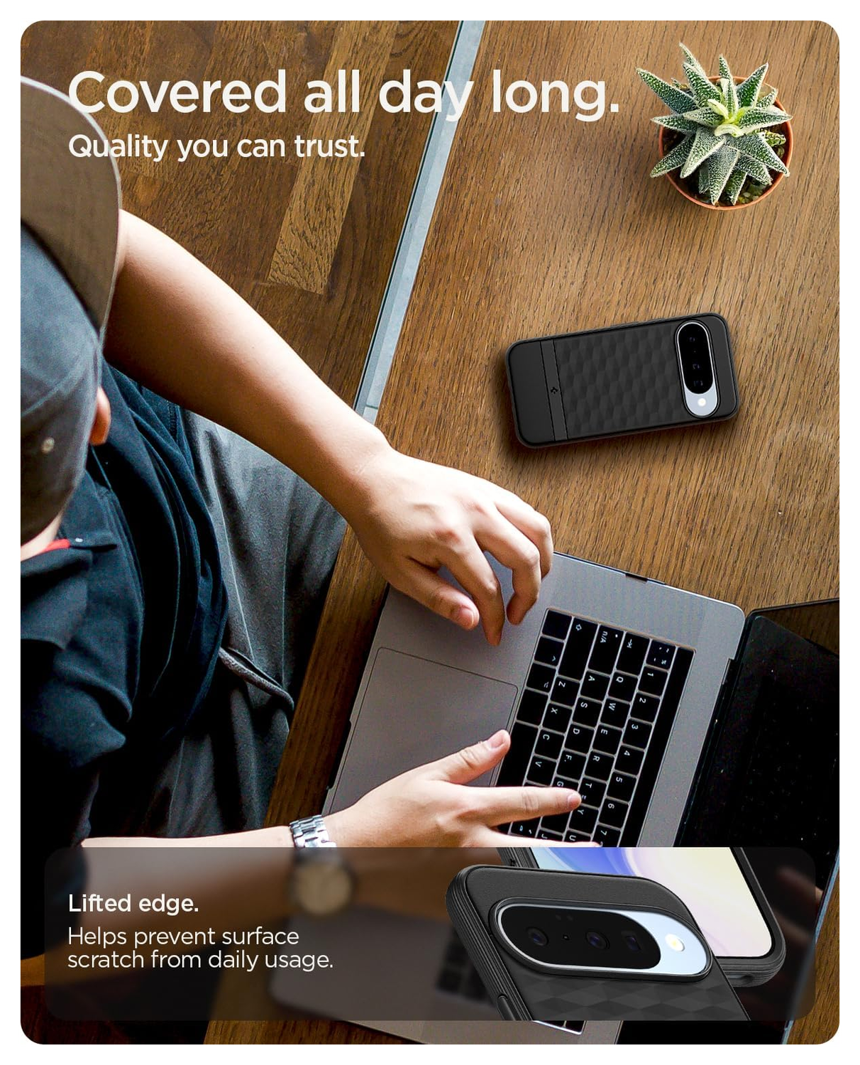 Spigen Parallax MagFit Google Pixel 10 / 10 Pro Hoesje Back Cover Blauw afbeelding 6