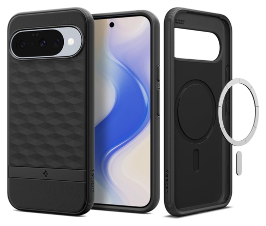 Spigen Parallax MagFit Google Pixel 10 / 10 Pro Hoesje Back Cover Blauw afbeelding 1
