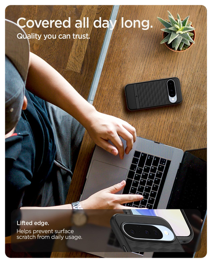 Spigen Parallax MagFit Google Pixel 10 / 10 Pro Hoesje Back Cover Blauw afbeelding 6