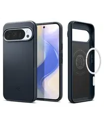 Spigen Thin Fit MagFit Google Pixel 10 / 10 Pro Hoesje MagSafe Metal Slate afbeelding