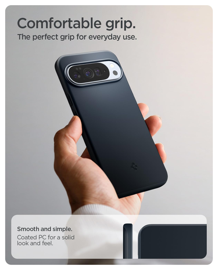 Spigen Thin Fit MagFit Google Pixel 10 / 10 Pro Hoesje MagSafe Metal Slate afbeelding 5