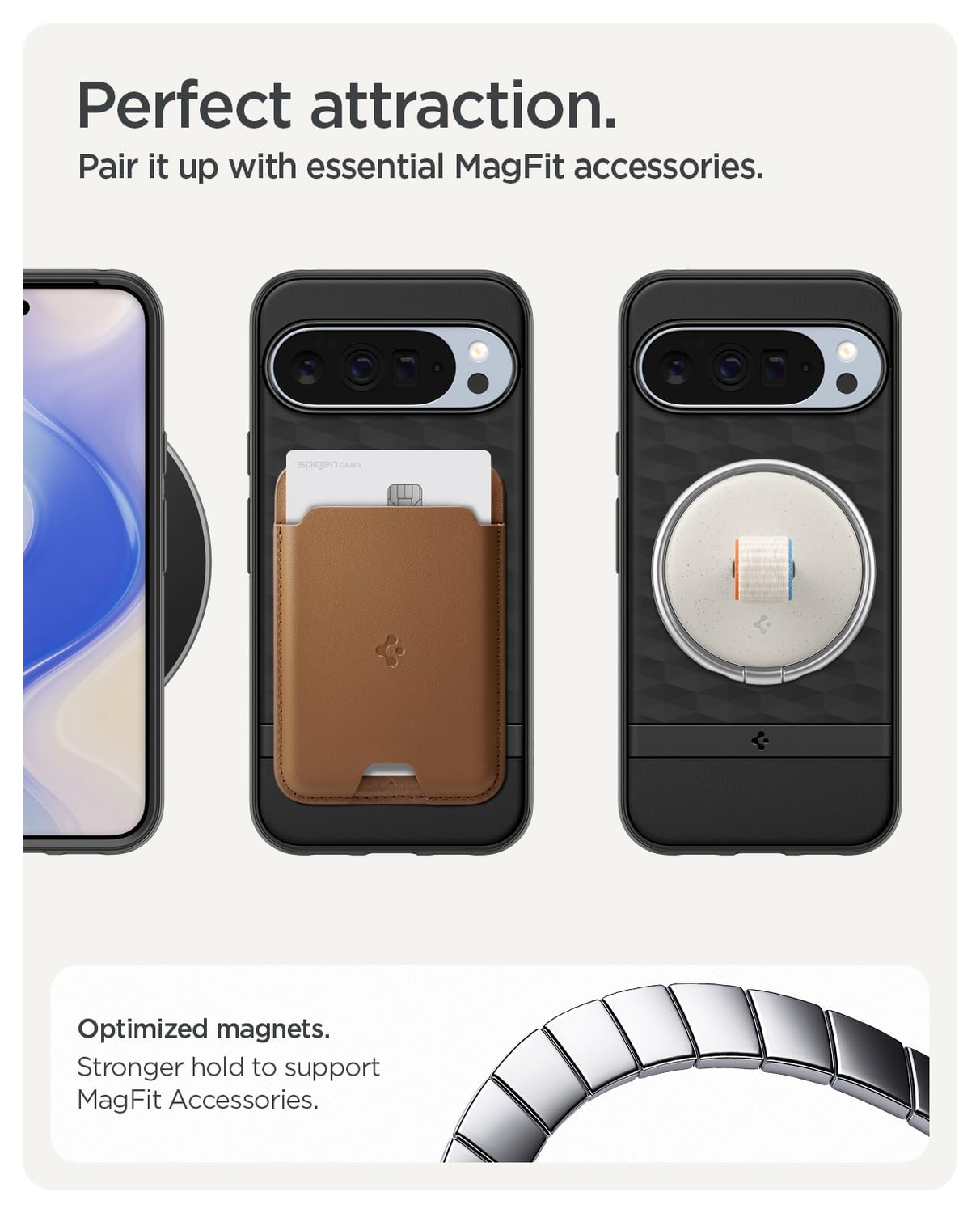 Spigen Parallax MagFit Google Pixel 10 Pro XL Hoesje Back Cover Zwart afbeelding 5