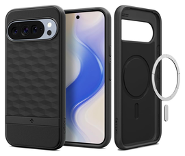 Spigen Parallax MagFit Google Pixel 10 Pro XL Hoesje Back Cover Zwart