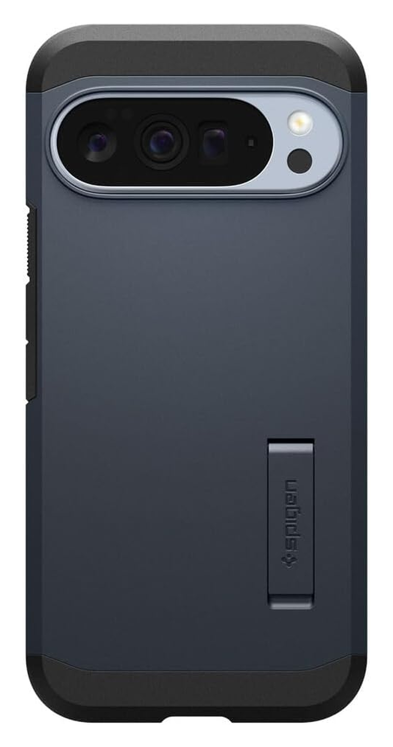 Spigen Tough Armor Google Pixel 10 Pro XL Hoesje MagSafe Back Cover Metal Slate afbeelding 2