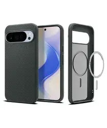 Spigen Liquid Air MagFit Google Pixel 10 Pro XL Hoesje MagSafe Back Cover Groen afbeelding