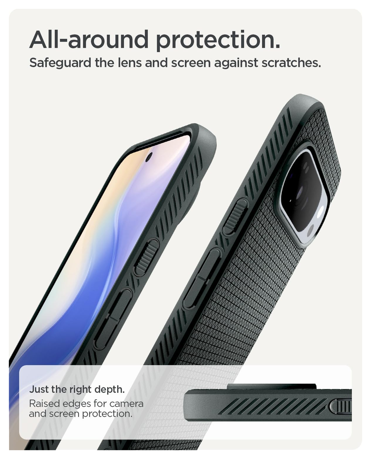 Spigen Liquid Air MagFit Google Pixel 10 Pro XL Hoesje MagSafe Back Cover Groen afbeelding 4