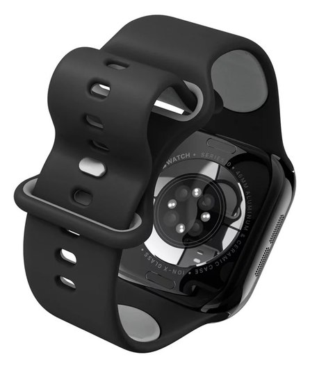 Spigen - Apple Watch 1-10/SE/Ultra Bandje - 49/46/45/44/42MM Bandje - Zwart afbeelding 13