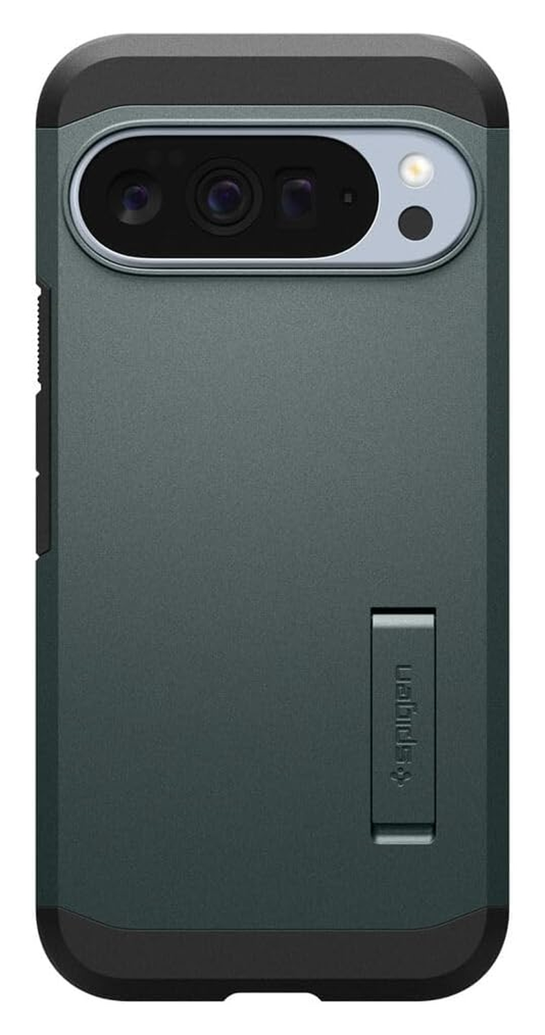Spigen Tough Armor Google Pixel 10 Pro XL Hoesje MagSafe Back Cover Groen afbeelding 2