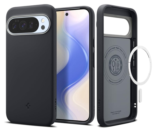 Spigen Nano Pop MagFit Google Pixel 10 Pro XL Hoesje MagSafe Back Cover Zwart afbeelding 1