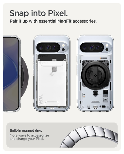 Spigen Ultra Hybrid MagFit Google Pixel 10 Pro XL Hoesje MagSafe Neo One afbeelding 4