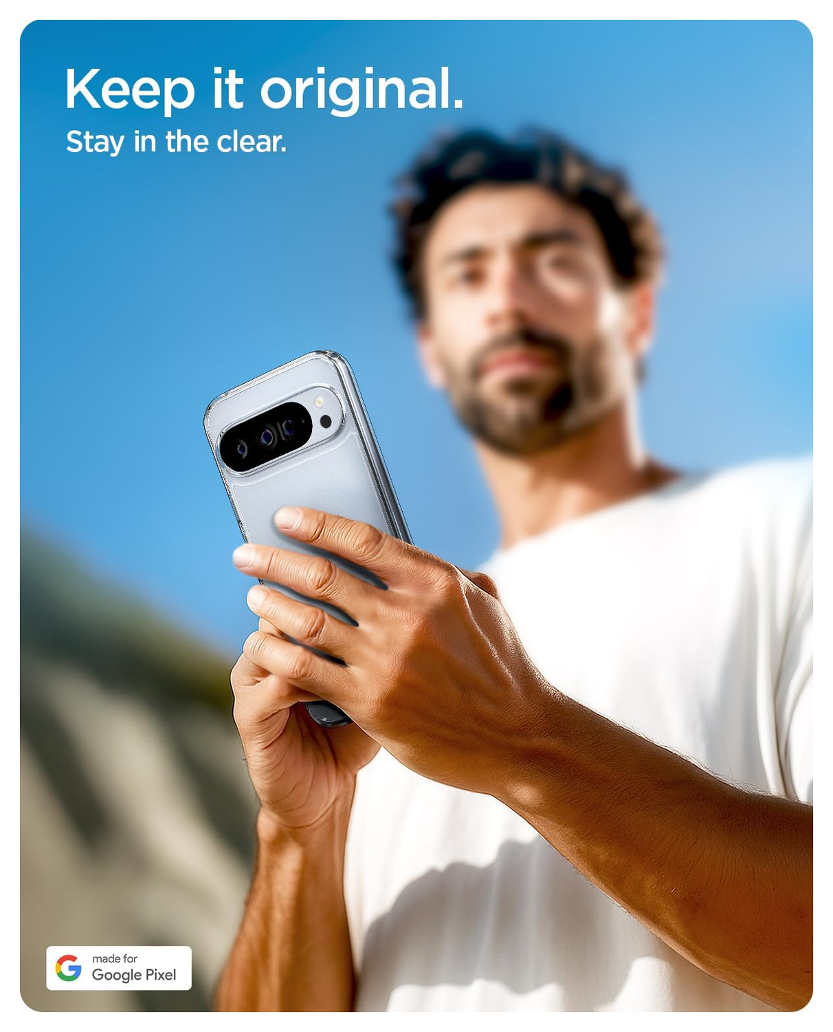 Spigen Ultra Hybrid Google Pixel 10 Pro XL Hoesje Back Cover Transparant afbeelding 7