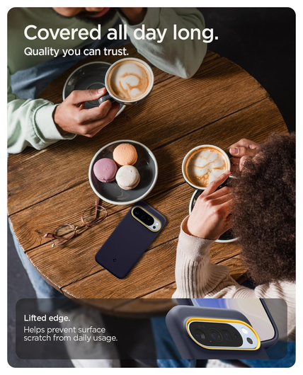 Spigen Nano Pop MagFit Google Pixel 10 Pro XL Hoesje MagSafe Back Cover Blauw afbeelding 5